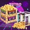 Jenaai 16 Pcs Cassette Tape Bucket Centerpiece Retro 80s Party Supplies 90s Party Decorations Foldable Cassette Hip Hop Party Decorations Tape Bucket Table Decor for Adults (5.91'')