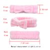 Simnice 8 Pack Microfiber Bowtie Headbands Facial Makeup Headband（Wide & Narrow） Spa Yoga Sports Shower Adjustable Elastic Cosmetic Bowknot Hair Band for Girls and Women