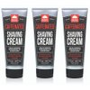 Pacific Shaving Company Caffeinated Shaving Cream - Shea Butter + Spearmint Antioxidant Shaving Cream with Caffeine - Clean Formula for a Hydrating + Irritation-Free Shave (7 Oz, 3 Pack)