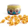 MIVAVO Hair Oil Capsules Hair Treatment For Split Ends Keratin Hair Treatment Oils Deep Conditioning Repair For All Hair Types Hair Vitamin Serum 50 Capsules (Gold)
