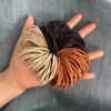 100 Pcs 4cm Elastics Hair Ties No Damage Small Bulk Hair Band, Medium Hold Ponytail Holders for Women and Girls