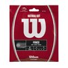 Wilson Natural Gut 17 Tennis String - Set, White