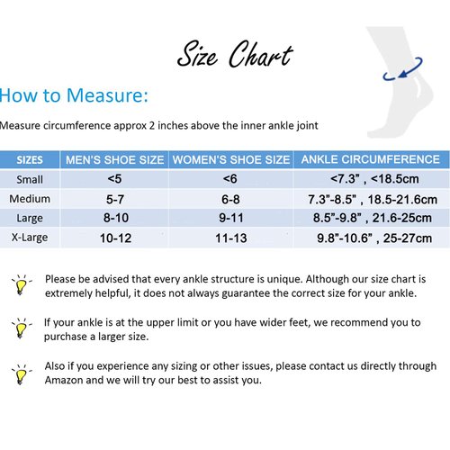 Xemz Ankle Support Brace, Adjustable Ankle Strain Protector Strap, Against Sprains Arthritis Compression Wrap Stabilizer, Pain Relief Foot Sleeve for Basketball Sport Injuries Recovery, 1 Pairs (XL)