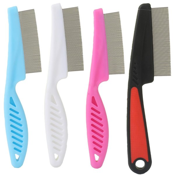 4 Pcs Dandruff Comb,Stainless Steel Fine Tooth Comb Professional Dandruff Combs Grooming Tool for Kids and Adults