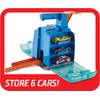 Hot Wheels Launch Case Storage Holds 6 1:64 Scale Diecast Toy Cars for Boys Ages 5 to 10
