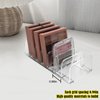 Makeup Palette Organizer,Acrylic Eyeshadow Palette Pallet Holder,7 Sectons BPA-Free Divided Make Up Blush,Contour Storage Holder Cosmetic Eye Shadow Display Stand Clear Rack Vanity Holder（2 Pack）