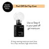 Sensationail Peel Off Formula Gel Nail Top Coat Refill, 0.25 fl oz, Clear