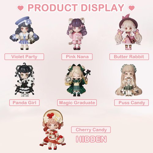 BEEMAI Kokoya Encounters Poetry Series 1PC Blind Box Random Design Cute Figures Collectible Toys Birthday Gifts