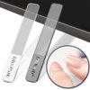 Glass Nail Shiner - 2PC Upgrade Glass Nail File for Natural Nails Nano Nail Buffers Crystal Shine Polisher, DR. Mode Professional Manicure Tools Kit for Acrylic Nail Care