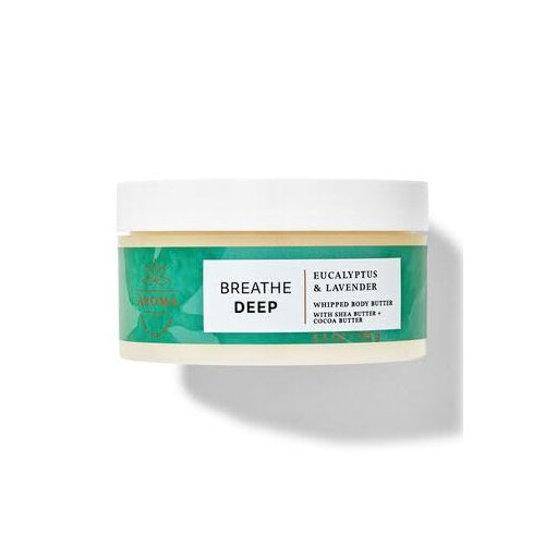 Bath & Body Eucalyptus and Lavender Whipped Body Butter 6.5 oz. / 185 g (Packaging May Vary)