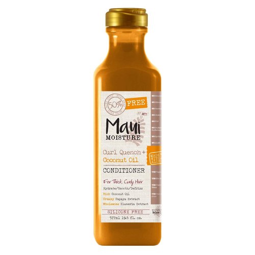 Maui Moisture Curl Quench Plus Coconut Oil Conditioner, 19.5 Ounce
