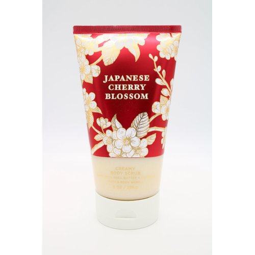 Japanese Cherry Blossom, Bath and Body, Creamy Body Scrub, 8 oz