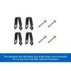 Front Brake Shoes Springs Pins for Kawasaki Mule 600 610 SX KAF400 2005-2022