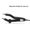 Fusion Hair Extensions Tool, Temperature Change Professional Even Heating Fusion Heat Iron Connector Easy To Clean Stylish For Hair Salon (US Plug)