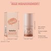 MKNZOME 3Pcs Cream Contour Stick, with Highlighter Stick Milk Bronzer Stick Blush Stick, Face Contour Stick Highlighter Makeup with Makeup Brush and Sponge, Easy to Sculpt the Face, Long Lasting