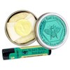 Honey House Naturals 2 piece Gift Set - Peppermint - Small Bee Bar .6 Ounce and Lip Butter – Made in USA (Peppermint)