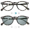 YEIN Gift Package 2 Pairs Of Bifocal Reading Glasses, Photochromic Gray Sunglasses, 0.00/+1.25 Magnification for Men/Women