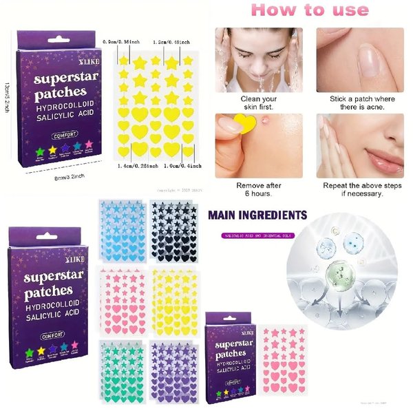 iNNBEAUTY PROJECT Bronze Body Glow Transfer-Resistant Luminous Body Oil with Guarana & Green Coffee (2.7 oz/ 80 ml) + Bonus Acne Patch (36 Pieces)