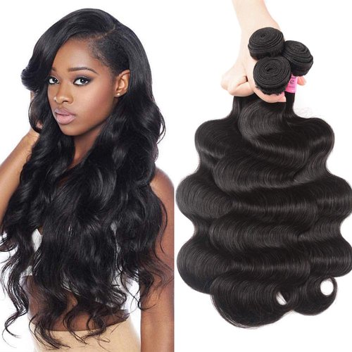UNICE Malaysian Body Wave Human Hair Weave 3 Bundles 100% Unprocessed Virgin Human Hair Weave Sew In Human Hair Extensions Natural Color 18 20 22 inch