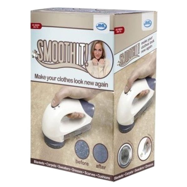 Smooth It Super Fuzz Lint Buster Fabric Shaver - for Clothes Remover Lint Dirt Pet Hair Dust Reuseable