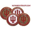 (4) Indiana Hoosiers Golf Ball Markers