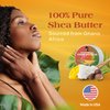 RA COSMETICS 100% African Shea Butter - Mango Scented, Anti-Aging Moisturizer, 6 Ounce