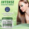 Tea Tree Oil Hair Mask - Deep Conditioner Treatment for All Hair Types - Intense Hydration Care and Protein Moisture Repair for Women and Men.
