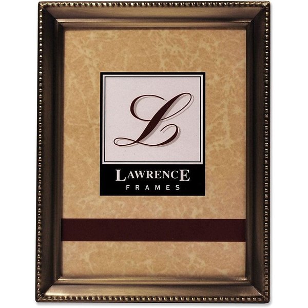 Lawrence 11435 Antique Gold Bead 3.5x5 Picture Frame