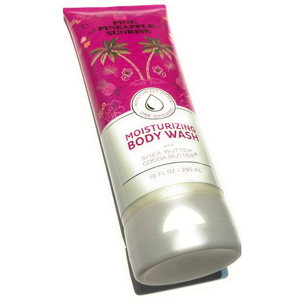 Bath and Body Works Moisturizing Body Wash 10 oz (Pink Pineapple Sunrise)