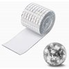 Self Adhesive Real Glass Silver Mirrors Mosaic Tiles Sticker for Craft Square Glass Tiles,2400pcsMirrors 5mm by 5mm