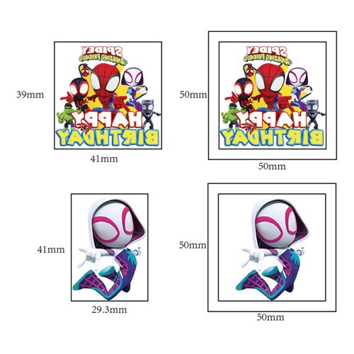 40 Sheets Spidey and His Amazing Friends Temporary Tattoos Birthday Themed Party Supplies Decoration Favors for Kids Boys Home Activity Class Prizes Carnival Christmas Rewards