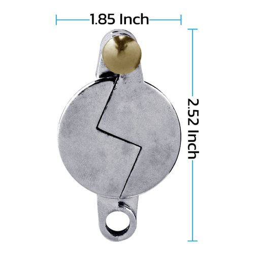 NU-SET Water Faucet Lock - Key Lock, Chrome, Rubber Material, Fits 3/4-Inch Garden Hose Bib