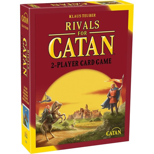 Catan Studio Rivals for Catan - 2 Player Strategy Card Game for Ages 10+ - 45 Minute Playtime