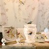 Avanti Linens - Tumbler, Durable Countertop Organizer, Nature Inspired Bathroom Accessories (Gilded Birds Collection)