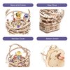 RoWood Music Box 3D Puzzles for Adults, DIY Wooden Mechanical Building Model Kits, Gift for Teens Kids on Children's Day/Birthday/Christmas - Starry Night