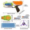 BABELONG Outdoor Flying Disc Toy Shooting Game Set, Flying Disc Electronic Launcher Toy Shooting Games,Suitable Outside Activities Chasing Toy Birthday Party, for Kids Boys 3-12 Years