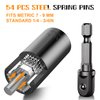 Super Universal Socket Tools Gifts for Men - Birthday Gifts Cool Stuff Gadgets for Him Dad Father Husband,Socket Set with Power Drill Adapter(7-19 MM)