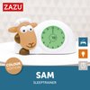 Zazu Sam The Lamb Clock - Sleep Trainer Clock & Nightlight for Kids | Light Up Alarm Clock | Helps Teach Your Child When to Wake up with Visual Indicators | Adjustable Brightness | Auto Off
