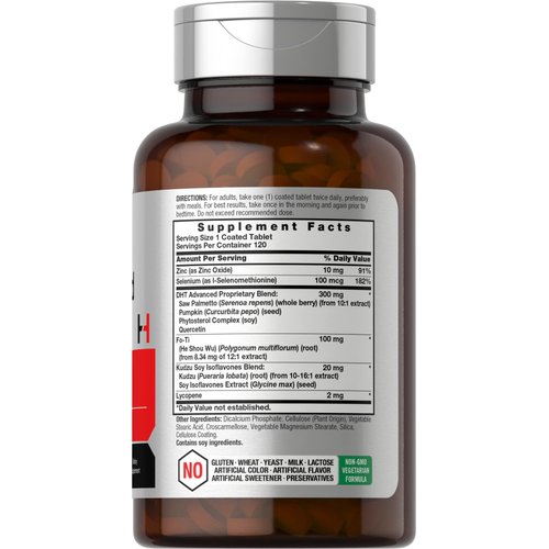 Horbäach - DHT Advanced Hair Formula | 120 Tablets | Non-GMO and Gluten Free Hair Formula Blend with Saw Palmetto, Kudzu, and Fo-Ti