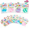 JOYIN 30 Packs Valentine’s Day Gift Cards with Heart Pop Bubble Keychain, Mini Pop Squeeze Toys, Stress Relief Fidget Toys for Kids Valentine's Party Favors, Classroom Exchange and Game Prizes