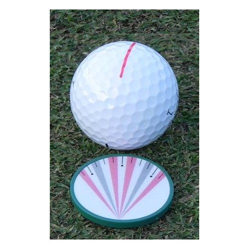 Vectorputt Golf Ball Marker and Alignment Tool - USGA Approved for Professional and Amateur Play.