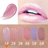 Shiny Metallic Satin Liquid Lipstick, Lipstick for Women Daily Use Moisturizing Lip Gloss, Long-Lasting Lipstick 24 Hour Waterproof Shiny Matte Non Stick Cup Lip Gloss, Colorful Long Wear Lipstick (Set)