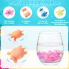 48 Pieces Water Growing Sea Creatures Water Growing Toys Aquatic Animals Toys Set Aquatic Sea Creatures Toy Colorful Water Expanding Sea Creatures for Boys Girls Party Favors, 1.8 x 1.2 Inches