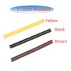 JFFX 12 Pieces Hair Extensions Keratin Gun Bond Glue Sticks Pre-Bonding Hair Styling Tools (Brown Color)