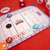 FoxMind-Games: Sports Dice-Hockey-Board-Game, Shoot The Puck & Beat The Goaltender to Score, Easy to Learn & Fun to Play, 2 or 4 Players, Ages 7+