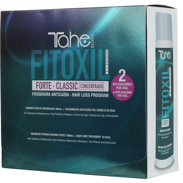 Tahe Botanic Fitoxil Forte Classic Plus Hair Loss Treatment 6x10 ML Plus Shampoo 300ML
