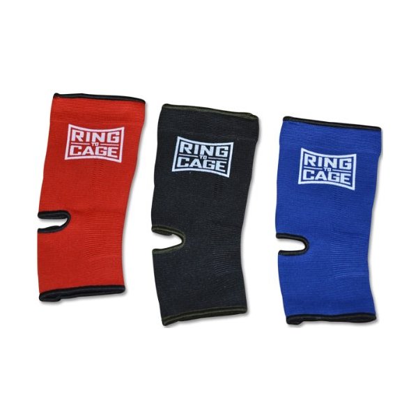 Muay Thai Ankle Supports (Black, X-Small (Kids))