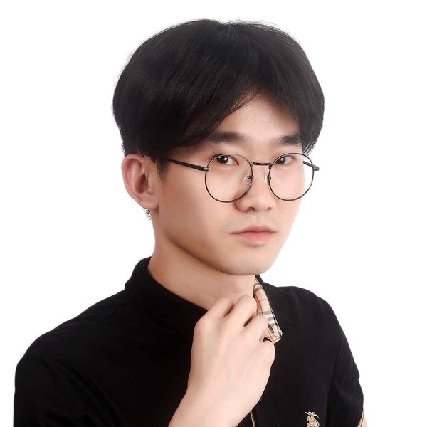 H&Bwig toupee for men, Short Toppers Hairpiece Clip in Hair Extensions for Covering White Loss Hair Toupee (Natrual Black), include Mens toupee tape