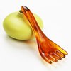 SAICOOS Head Massage Facial Yoga,Wrinkle Removal Gua Sha Massage Tool, Anti-Aging Anti-Wrinkle Anti-Wrinkle Tool Set, Bionic Hand Tools, Suitable for Head, face, Body, Legs and Back (Green+Brown)