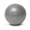 ProBody Pilates Ball Small Exercise Ball, 9 Inch Bender Ball, Mini Soft Yoga Ball, Workout Ball for Stability, Barre, Ab, Core, Physio and Physical Therapy Ball at Home Gym & Office (Silver)